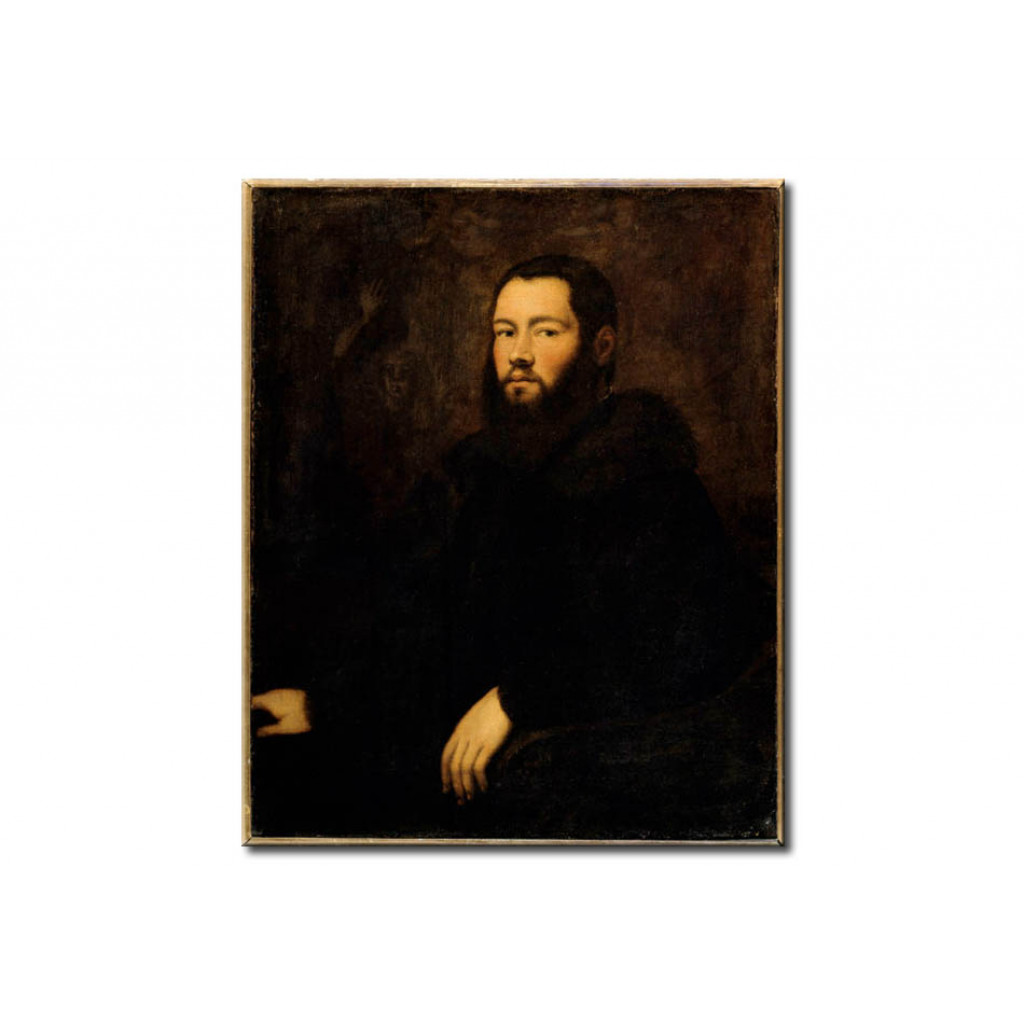 Schilderij  Tintoretto: Portrait Of A Nobleman