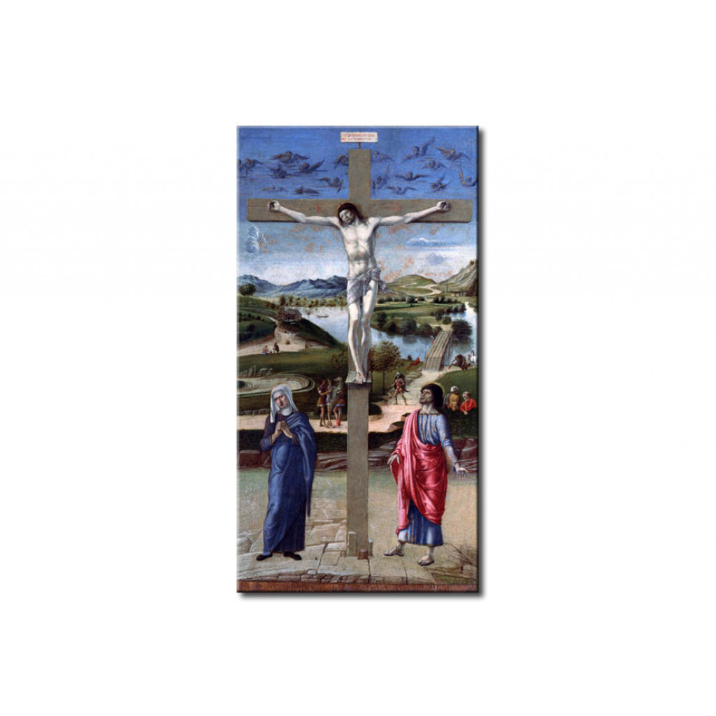 Schilderij  Giovanni Bellini: The Crucifixion