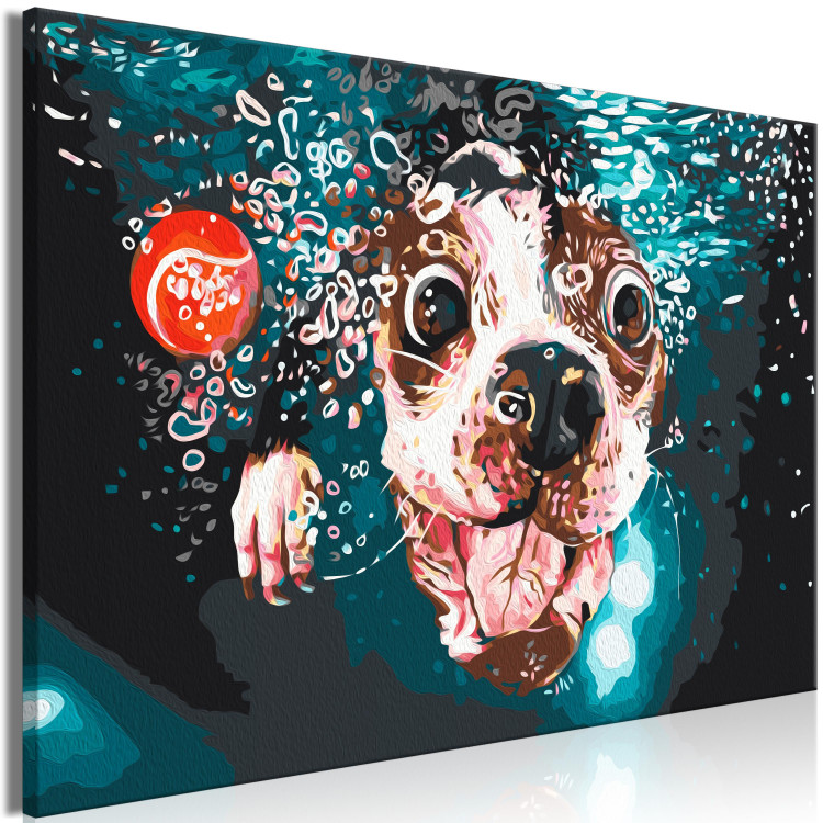Paint by number Underwater Dog 138432 additionalImage 7