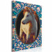 Paint by number Magic Animal - Portrait of a Beige Horse among Colorful Flowers 146532 additionalThumb 6