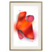 Wall Poster Neon Abstraction - Shapes in Shades of Juicy Red and Pink 149732 additionalThumb 27