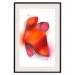 Wall Poster Neon Abstraction - Shapes in Shades of Juicy Red and Pink 149732 additionalThumb 26