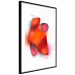 Wall Poster Neon Abstraction - Shapes in Shades of Juicy Red and Pink 149732 additionalThumb 6