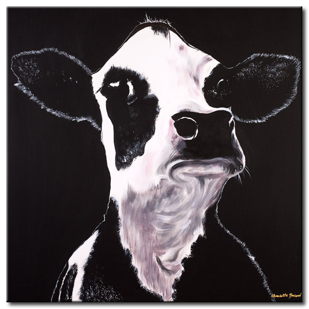 Schilderij  Koeien: Lucrecia