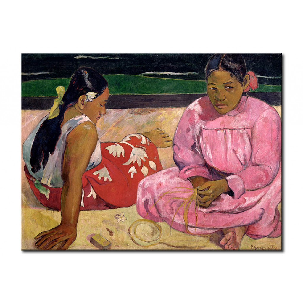 Reprodukcja Obrazu Women Of Tahiti, On The Beach