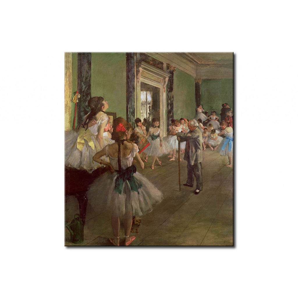 Schilderij  Edgar Degas: The Dancing Class