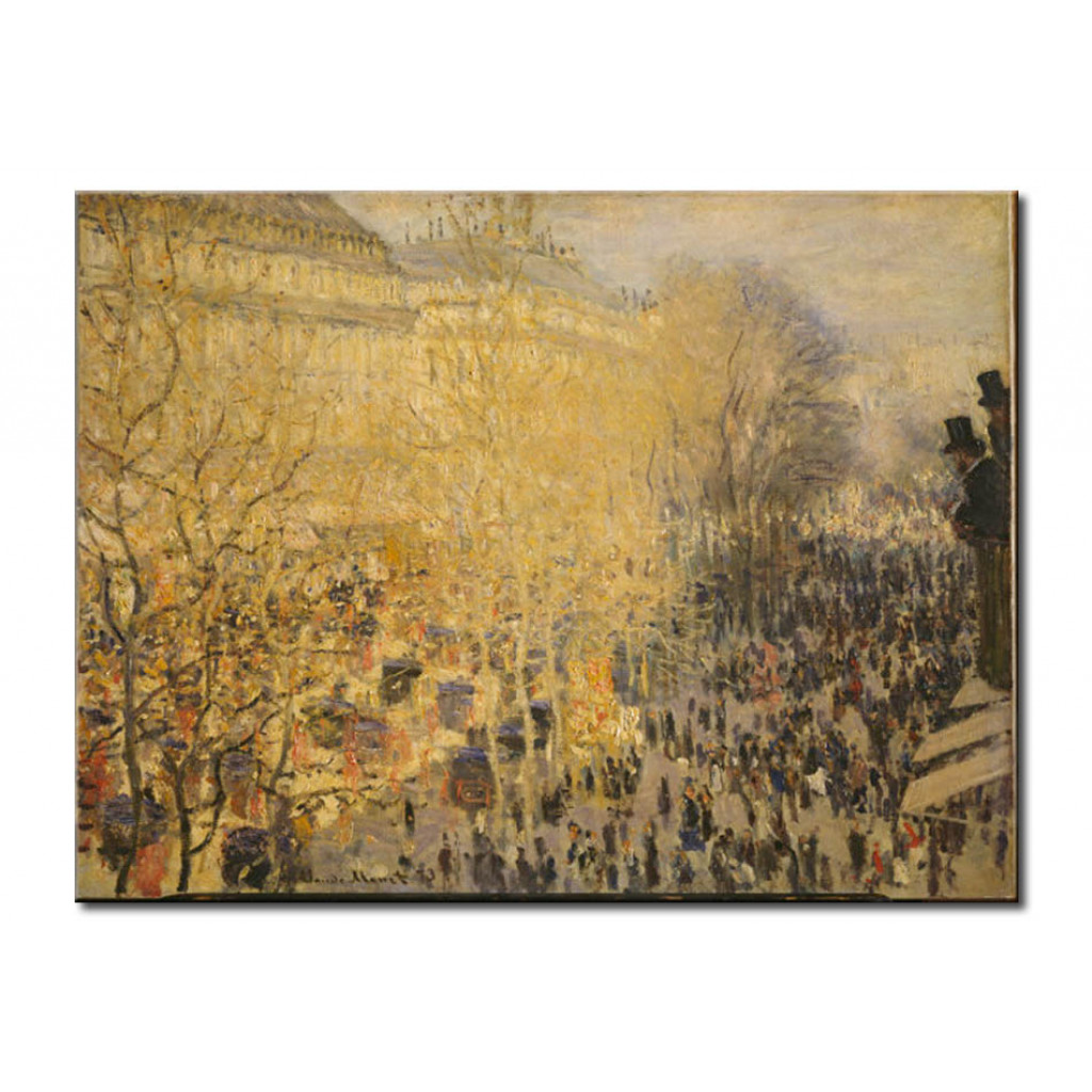 Schilderij  Claude Monet: Boulevard Des Capucines In Paris