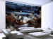 Wall Mural Night in the Forest - nocturnal landscape of nature with a beautiful starry sky 59732