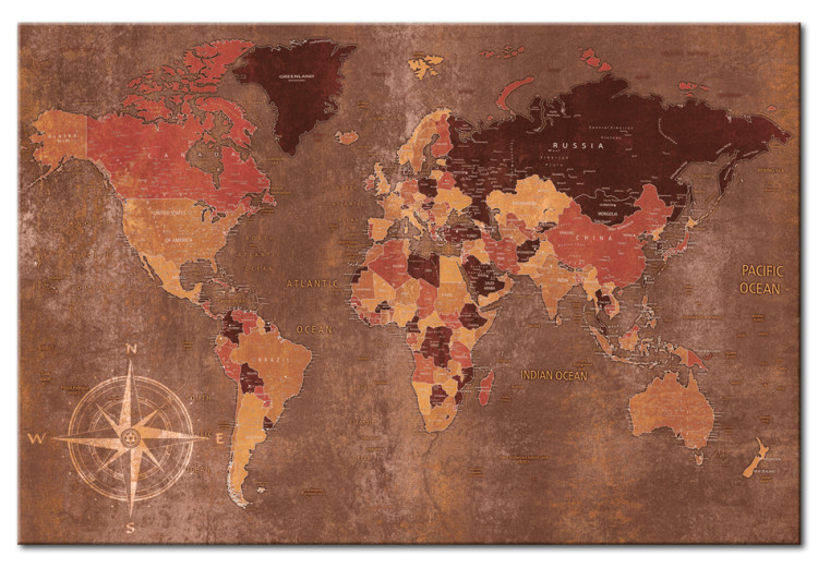 Canvas Maps: Mahogany World