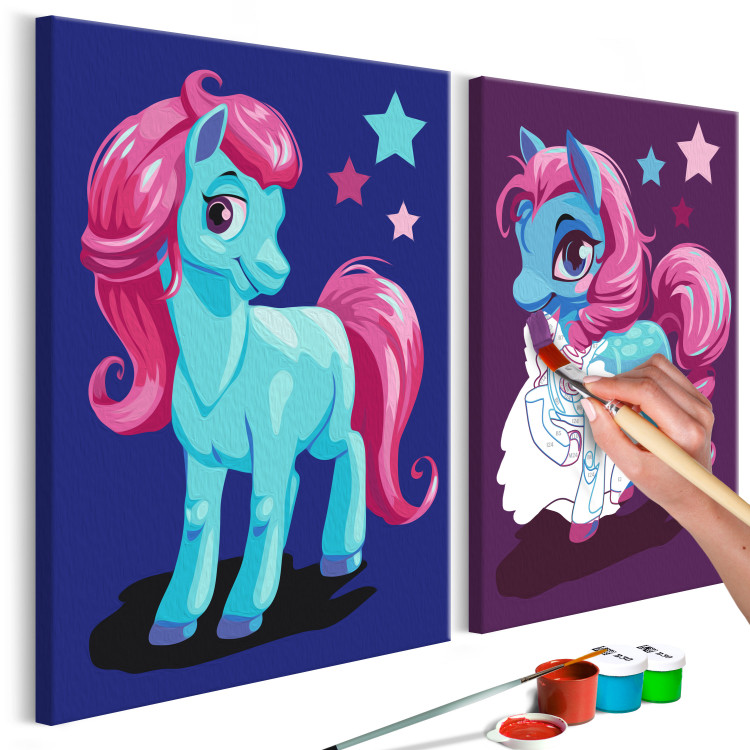 Painting Kit for Children Ponies 107742 additionalImage 3