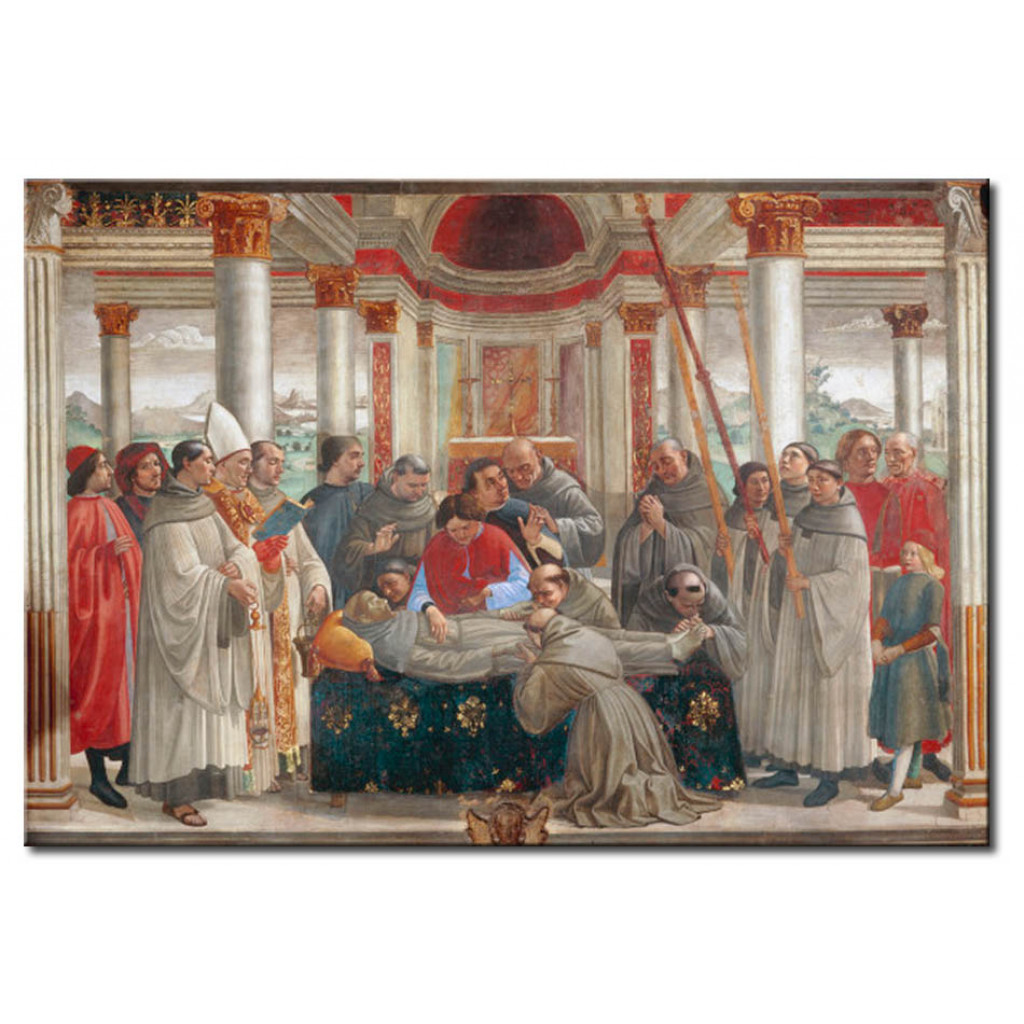 Reprodução The Exequies Of Saint Francis Of Assisi