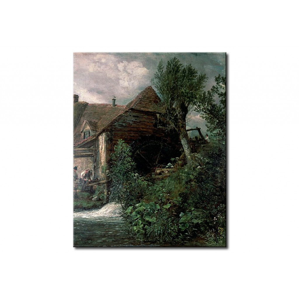 Schilderij  John Constable: Watermill At Gillingham, Dorset