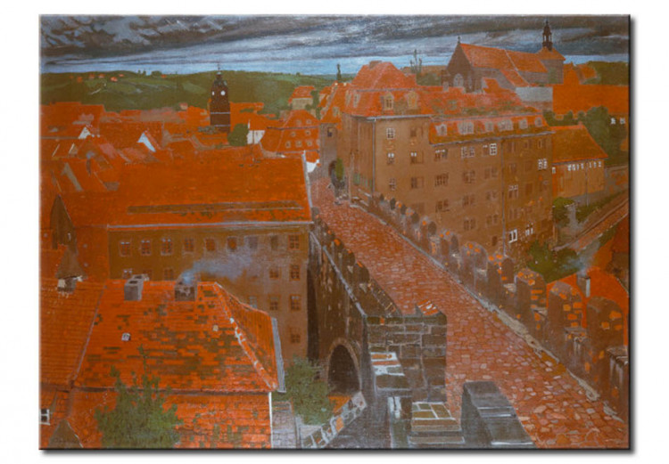 Wandbild Ansicht von Meißen-Blick von der Burg 113042