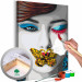 Paint by Number Kit Winking Woman 132042