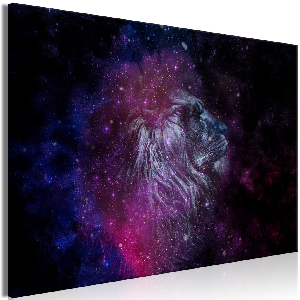 Schilderij Cosmic Lion [Large Format]