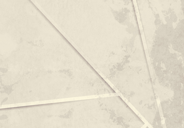 Carta da parati Geometria industriale - Una composizione moderna in colore beige 138442 additionalImage 4