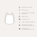 Worek plecak Marmurowa noc - minimalistyczny, geometryczny wzór w stylu glamour 147442 additionalThumb 4