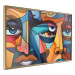 Poster Cubist Faces - A Geometric Composition in the Style of Picasso 151142 additionalThumb 16