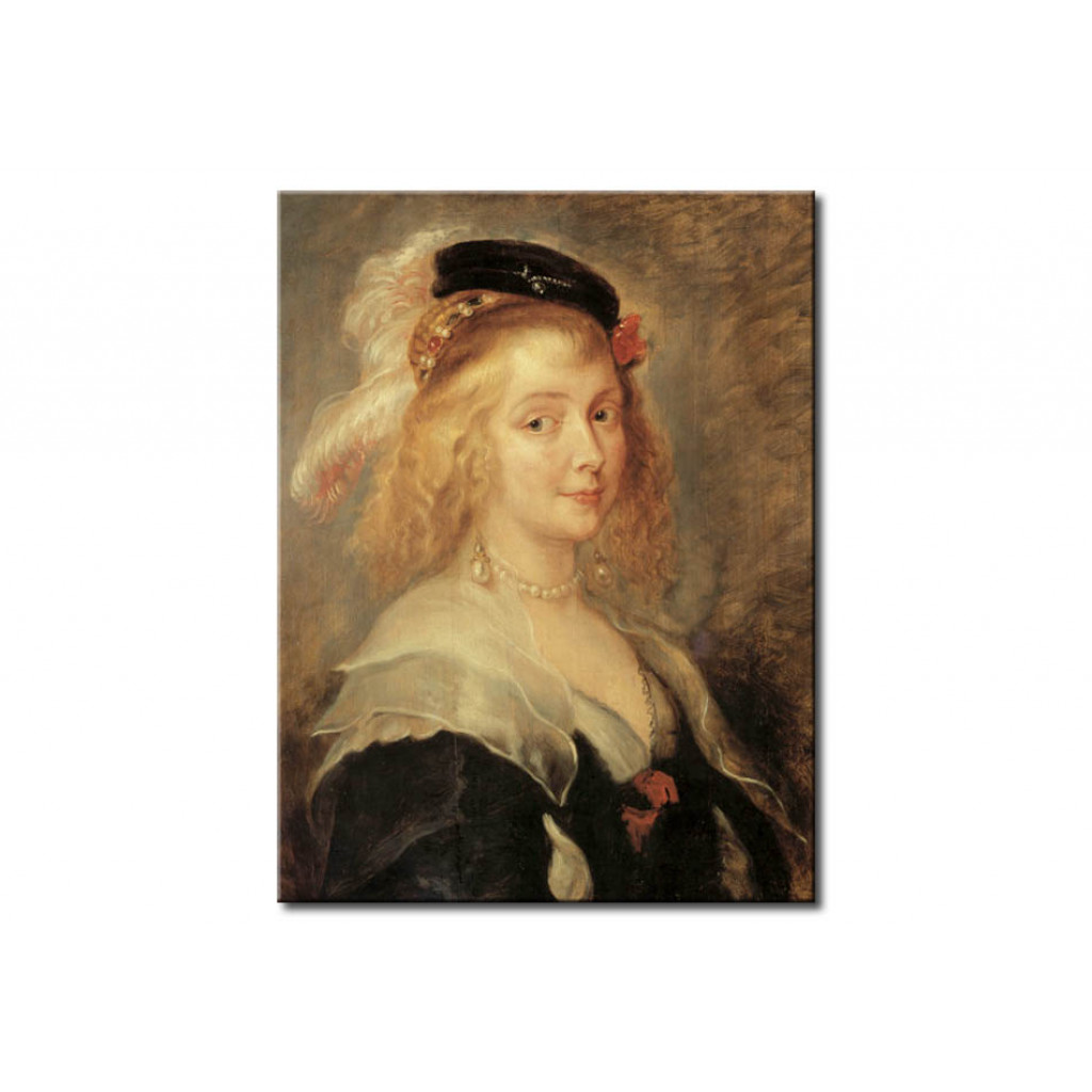 Schilderij  Peter Paul Rubens: Bildnis Der Helene Fourment