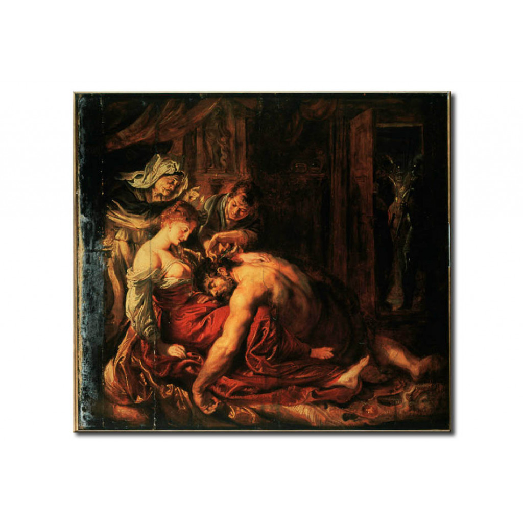 Schilderij  Peter Paul Rubens: Samson And Delilah