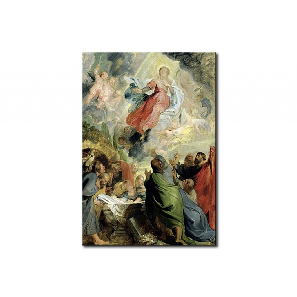 Schilderij  Peter Paul Rubens: The Assumption Of The Virgin Mary