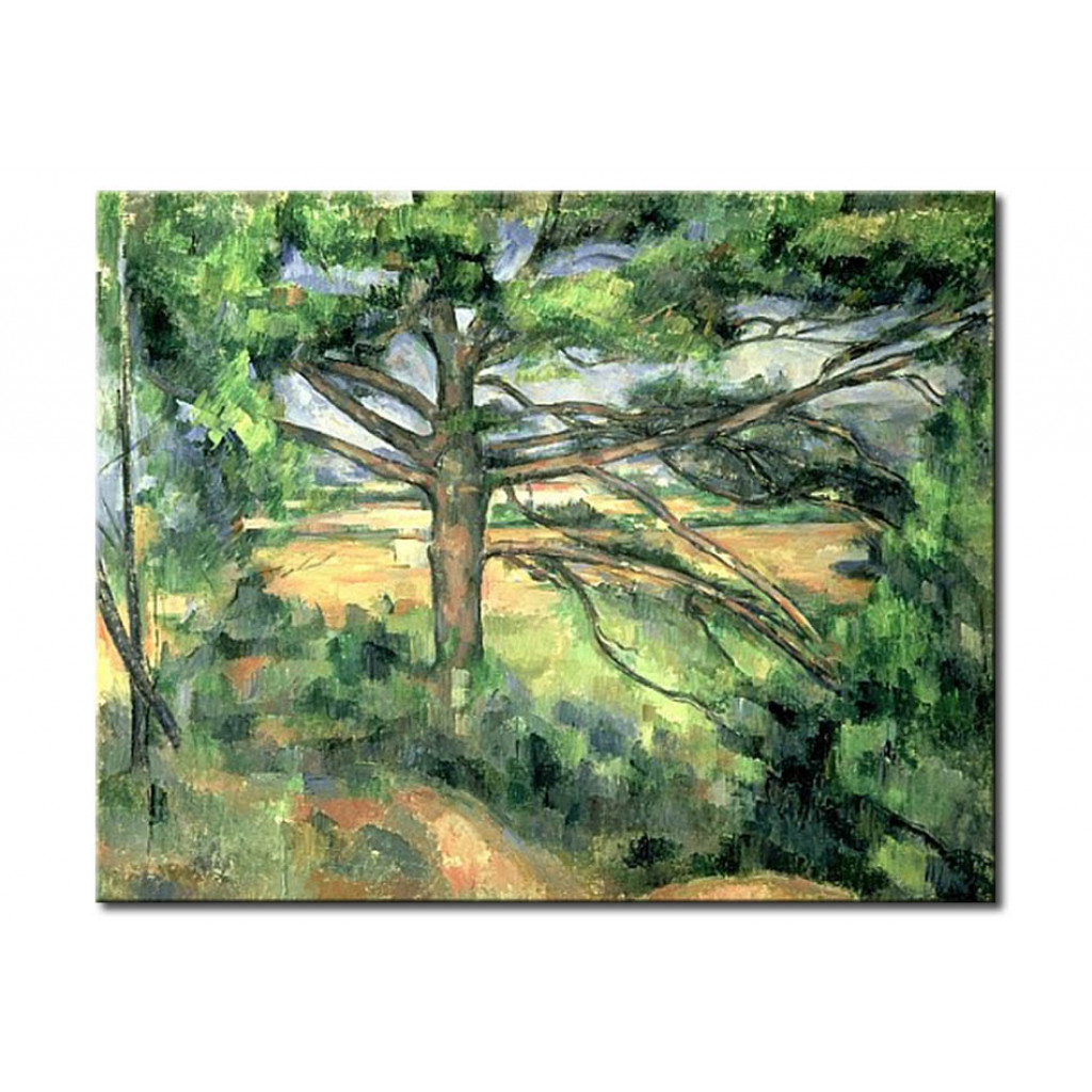 Schilderij  Paul Cézanne: The Large Pine