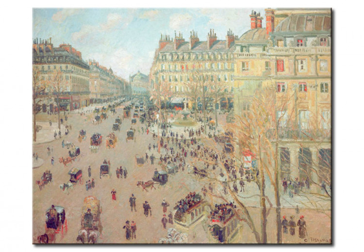 Reprodukcja obrazu La Place du Théâtre Français, Effet du soleil 53642