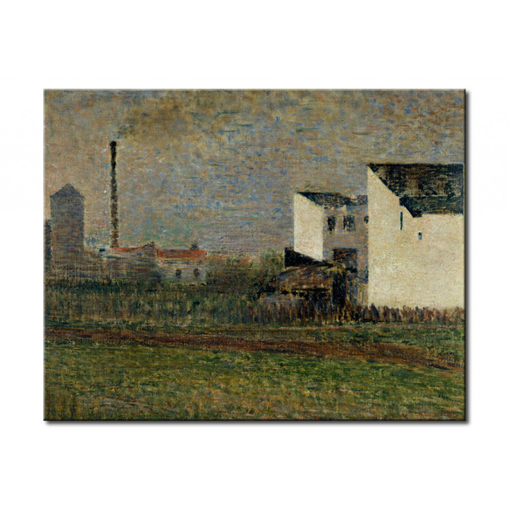 Schilderij  Georges Seurat: La Banlieu