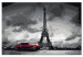 Wandbild zum Malen nach Zahlen Paris (Rote Limousine) 107152 additionalThumb 6