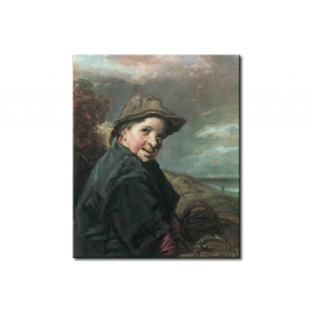 Schilderij  Frans Hals: Fisher's Son With Basket