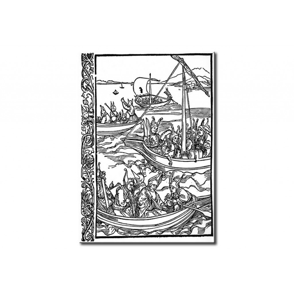 Schilderij  Albrecht Dürer: Woodcut
