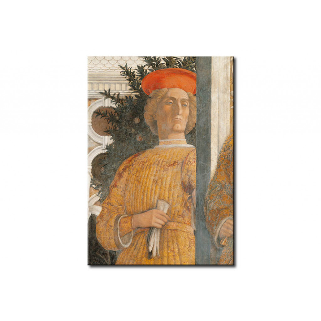 Schilderij  Andrea Mantegna: Ludovico III Gonzaga With Family And Court