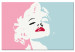 Quadro da dipingere con i numeri Marilyn in Pink 135152 additionalThumb 5
