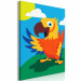 Painting Kit for Children Colorful Bird - Parrot in Bright Colors for Children 149752 additionalThumb 4