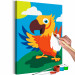Set para pintar para niños Colorful Bird - Parrot in Bright Colors for Children 149752 additionalThumb 5