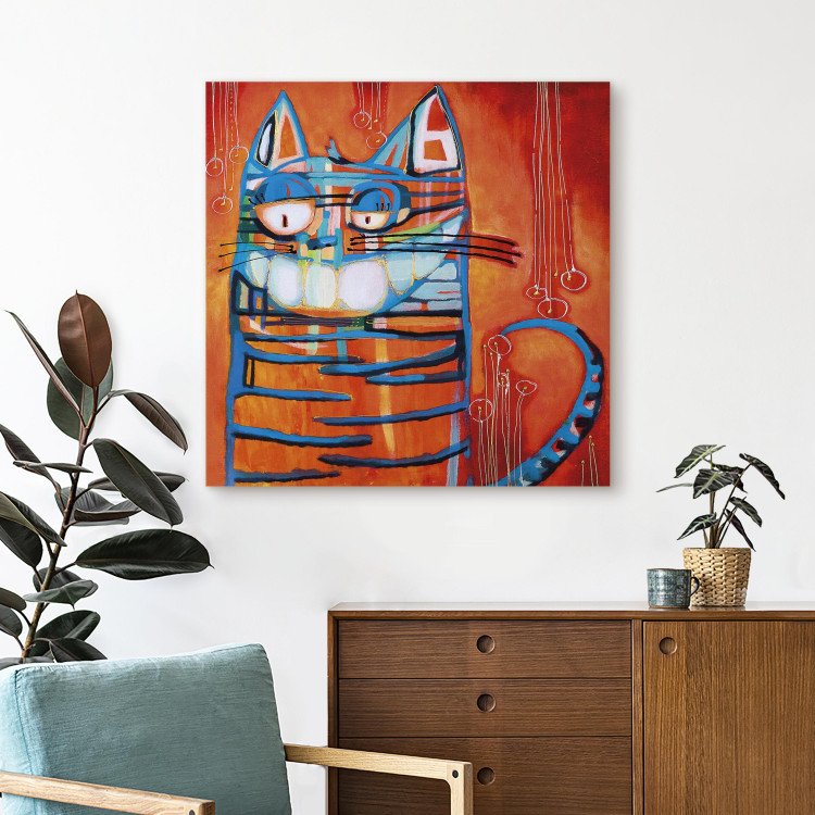 Canvas Blue cat 48852 additionalImage 9