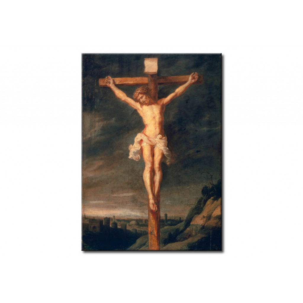 Cópia Do Quadro Famoso Christ On The Cross
