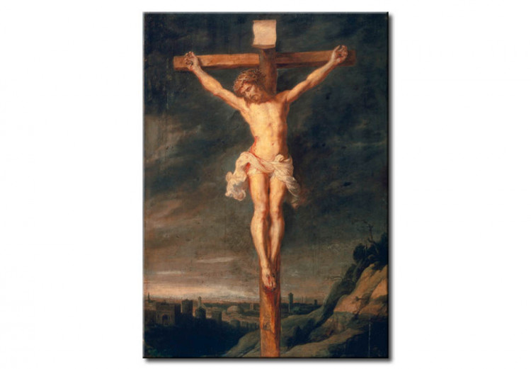 Cópia impressa do quadro Christ on the Cross 50752