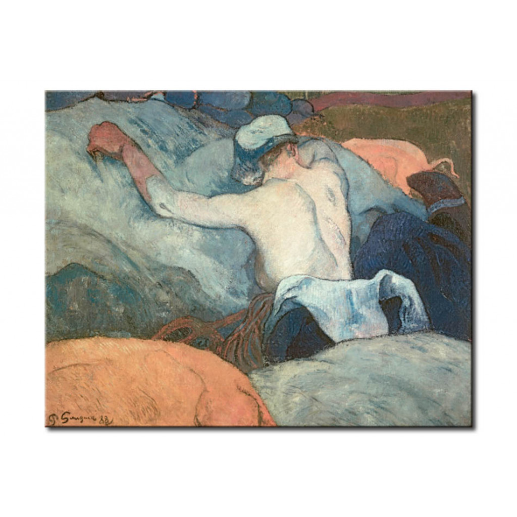 Schilderij  Paul Gauguin: Dans Le Foin