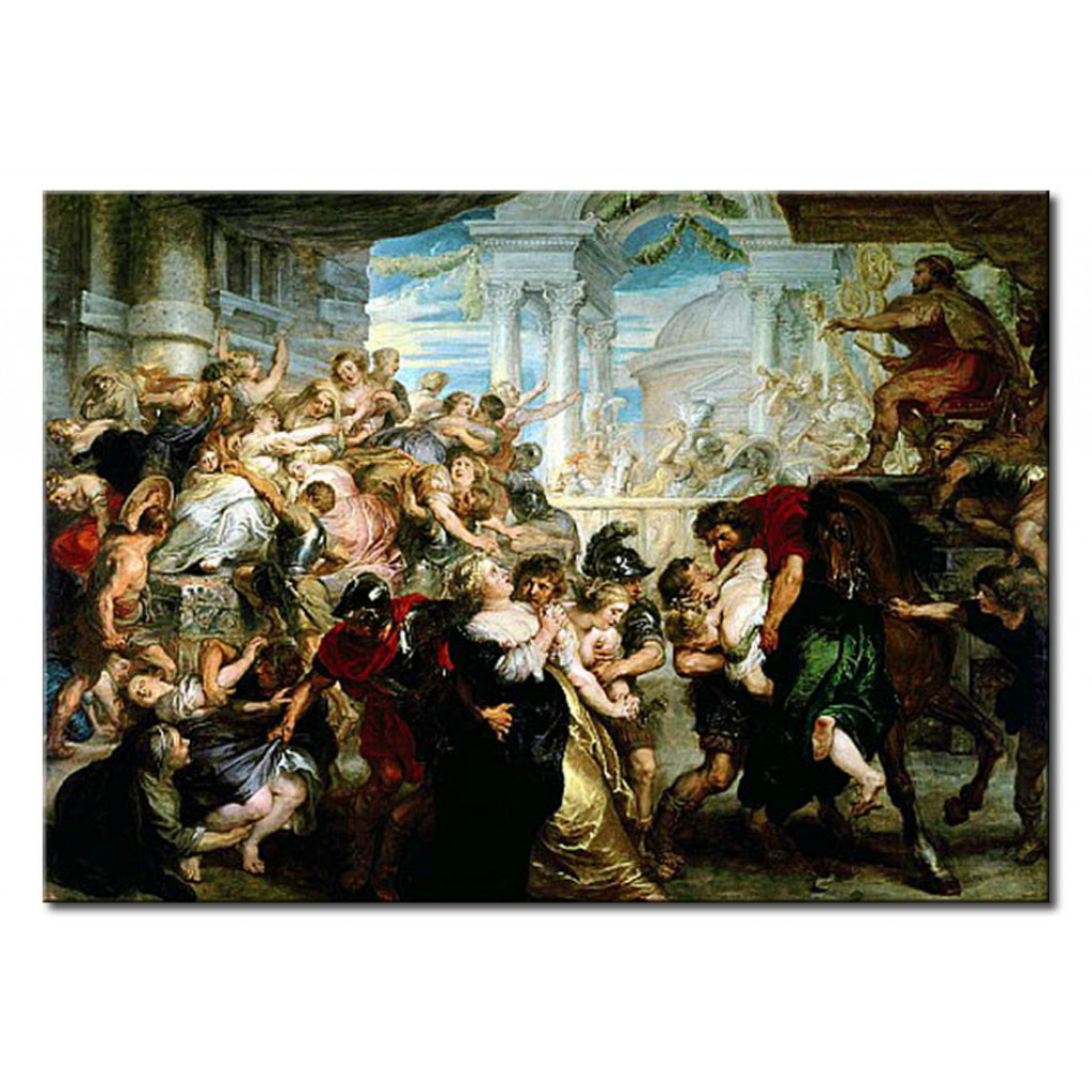 Schilderij  Peter Paul Rubens: The Rape Of The Sabine Women