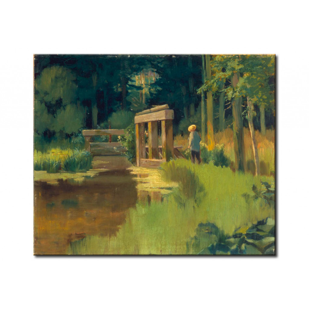 Schilderij  Edouard Manet: In Einem Park