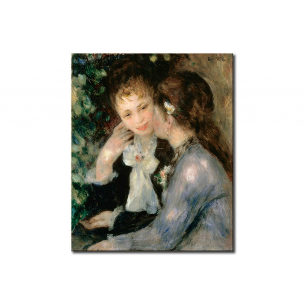 Schilderij  Pierre-Auguste Renoir: Confidential Conversation