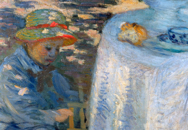 Kunstkopie Das Frühstück: Monets Garten in Argenteuil 54752 additionalImage 2