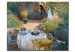 Kunstkopie Das Frühstück: Monets Garten in Argenteuil 54752