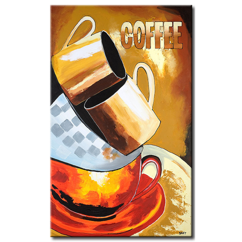 Schilderij  Keuken: Koffie