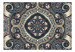 Photo Wallpaper Mosaic - oriental motif with regular ornaments in colour 96852 additionalThumb 1