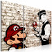 Pintura em tela Mario Bros: Torn Wall 98552 additionalThumb 2