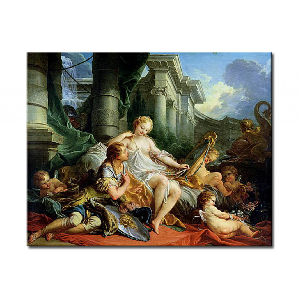 Schilderij  François Boucher: Rinaldo And Armida