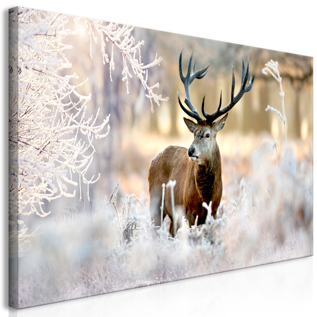 Schilderij Deer In The Cold II [Large Format]