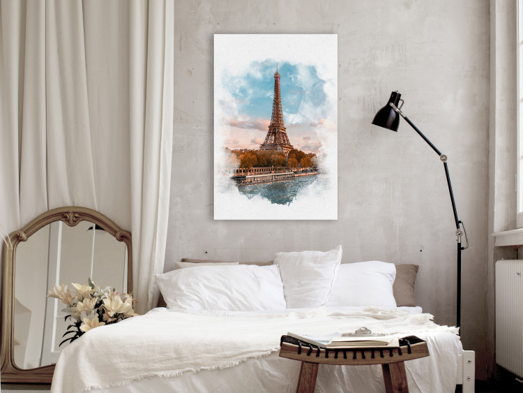 Obraz Paryski widok (1-częściowy) pionowy 131562 additionalImage 3